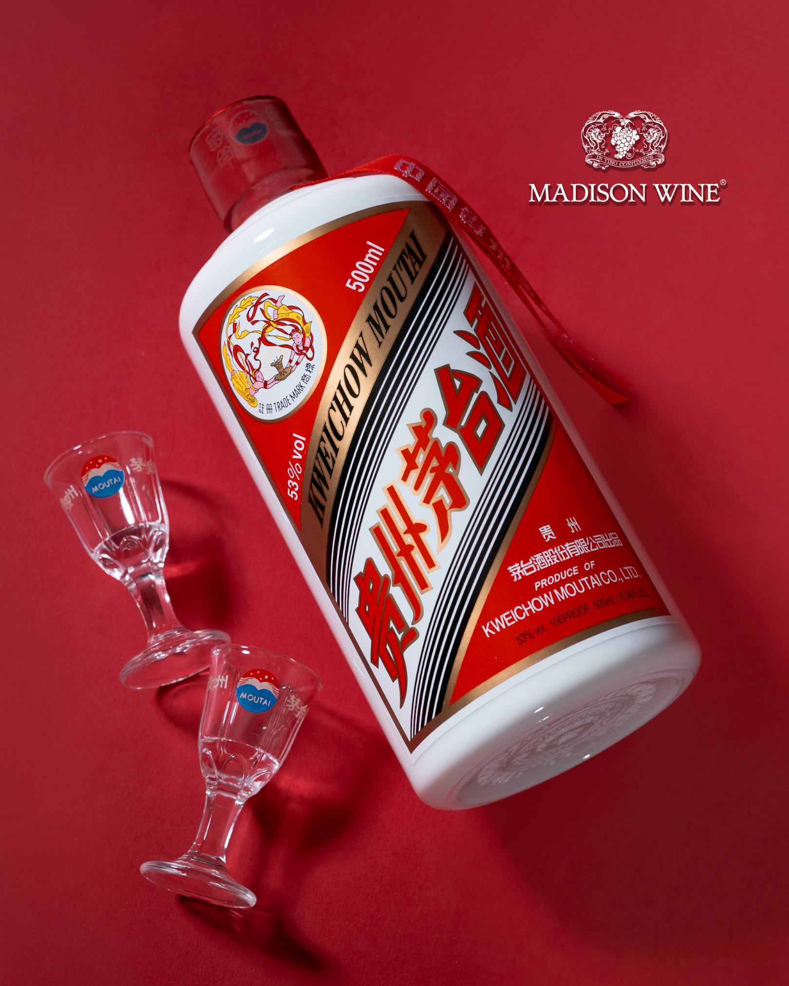 Kweichow Moutai 53% Moutai Flying Fairy, 500ML, 2019 – Madison Kweichow Moutai 53% Moutai Flying Fairy, 500ML, 2019 – Madison