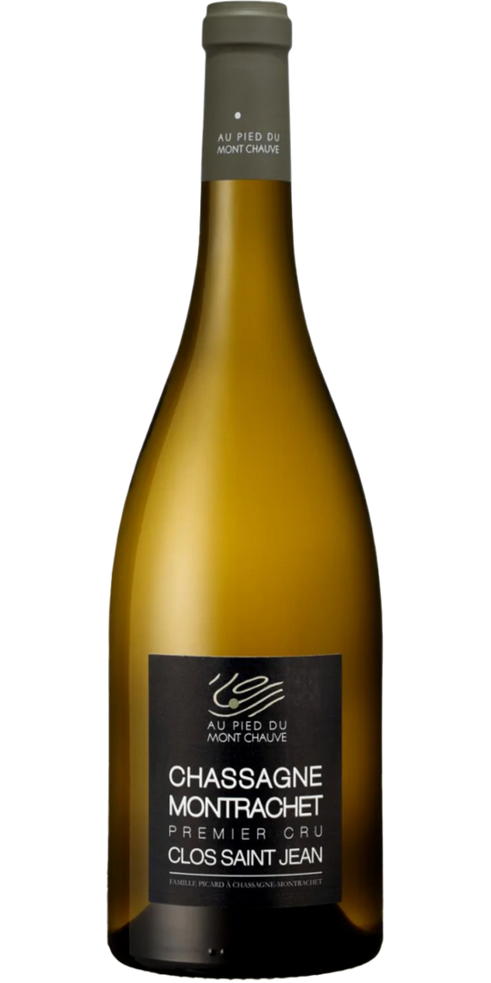 test-Au Pied du Mont Chauve Chassagne Montrachet 1er Cru Clos Saint Jean, 2021, 750ML