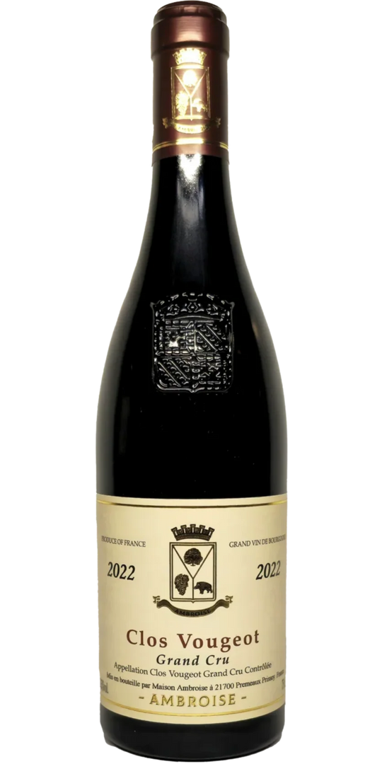 test-Bertrand Ambroise Clos de Vougeot Grand Cru, 2022, 750ML